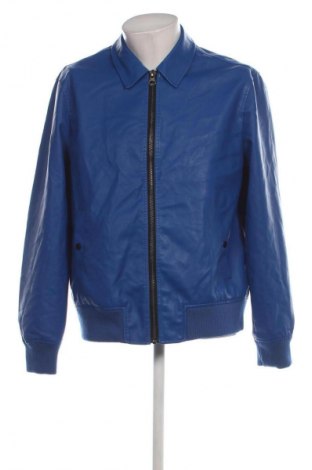 Herren Lederjacke Only & Sons, Größe L, Farbe Blau, Preis € 28,49