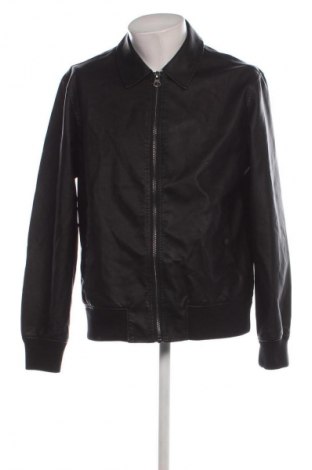 Herren Lederjacke Only & Sons, Größe L, Farbe Schwarz, Preis € 21,99