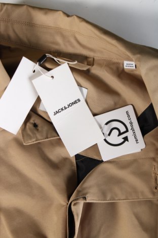 Ανδρικά παλτό Jack & Jones, Μέγεθος XL, Χρώμα  Μπέζ, Τιμή 42,99 €