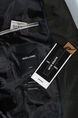 Férfi zakó Jack & Jones PREMIUM, Méret M, Szín Zöld, Ár 7 649 Ft