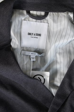 Herren Sakko Only & Sons, Größe L, Farbe Blau, Preis € 18,49