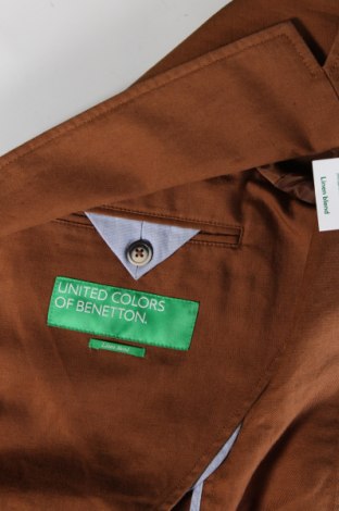 Herren Sakko United Colors Of Benetton, Größe S, Farbe Braun, Preis € 23,49