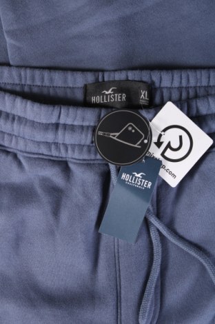 Pantaloni trening de bărbați Hollister, Mărime XL, Culoare Albastru, Preț 81,99 Lei