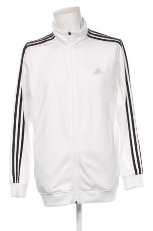 Bluză trening de bărbați Adidas, Mărime XL, Culoare Alb, Preț 122,45 Lei