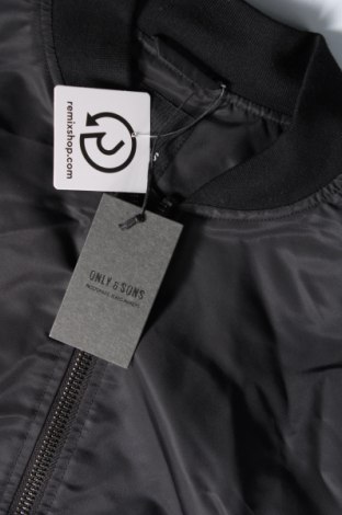 Herrenjacke Only & Sons, Größe L, Farbe Schwarz, Preis € 16,99