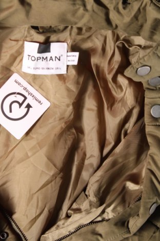 Мъжко яке Topman, Размер L, Цвят Зелен, Цена 25,99 лв.