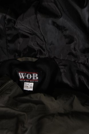 Pánská bunda  W.O.B. World Of Basics, Velikost XXL, Barva Zelená, Cena  365,00 Kč