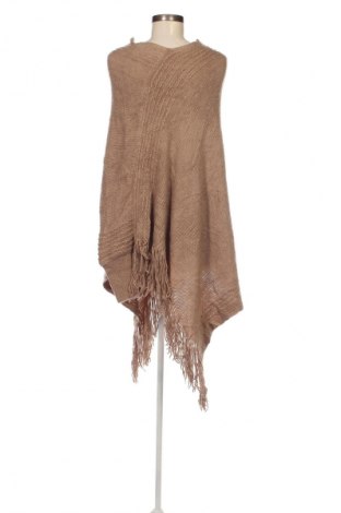 Poncho, Größe L, Farbe Beige, Preis € 9,49