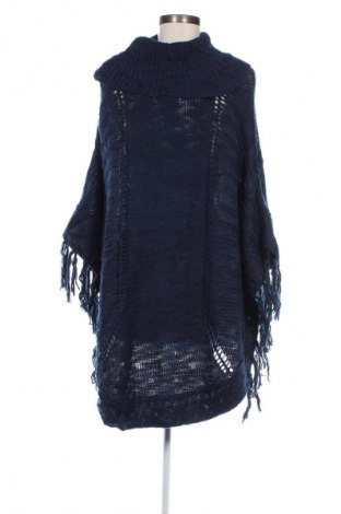 Poncho Zizzi, Größe S, Farbe Blau, Preis € 8,99