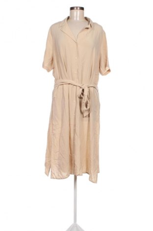 Kleid Pieces, Größe XXL, Farbe Beige, Preis 29,99 €