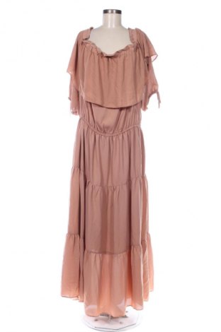 Kleid River Island, Größe 3XL, Farbe Beige, Preis € 30,99