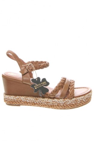 Sandalen MARCO TOZZI by Guido Maria Kretschmer, Größe 41, Farbe Braun, Preis 21,99 €