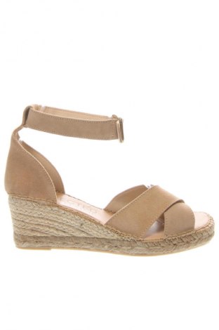 Sandalen Selected Femme, Größe 39, Farbe Beige, Preis 33,99 €