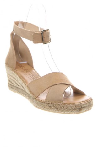 Sandalen Selected Femme, Größe 39, Farbe Beige, Preis 43,99 €