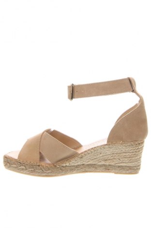 Sandalen Selected Femme, Größe 39, Farbe Beige, Preis 33,99 €