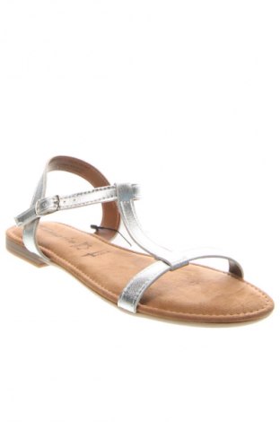 Sandalen Tamaris, Größe 40, Farbe Silber, Preis 32,29 €