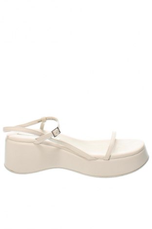 Sandalen Zara, Größe 40, Farbe Ecru, Preis € 6,99