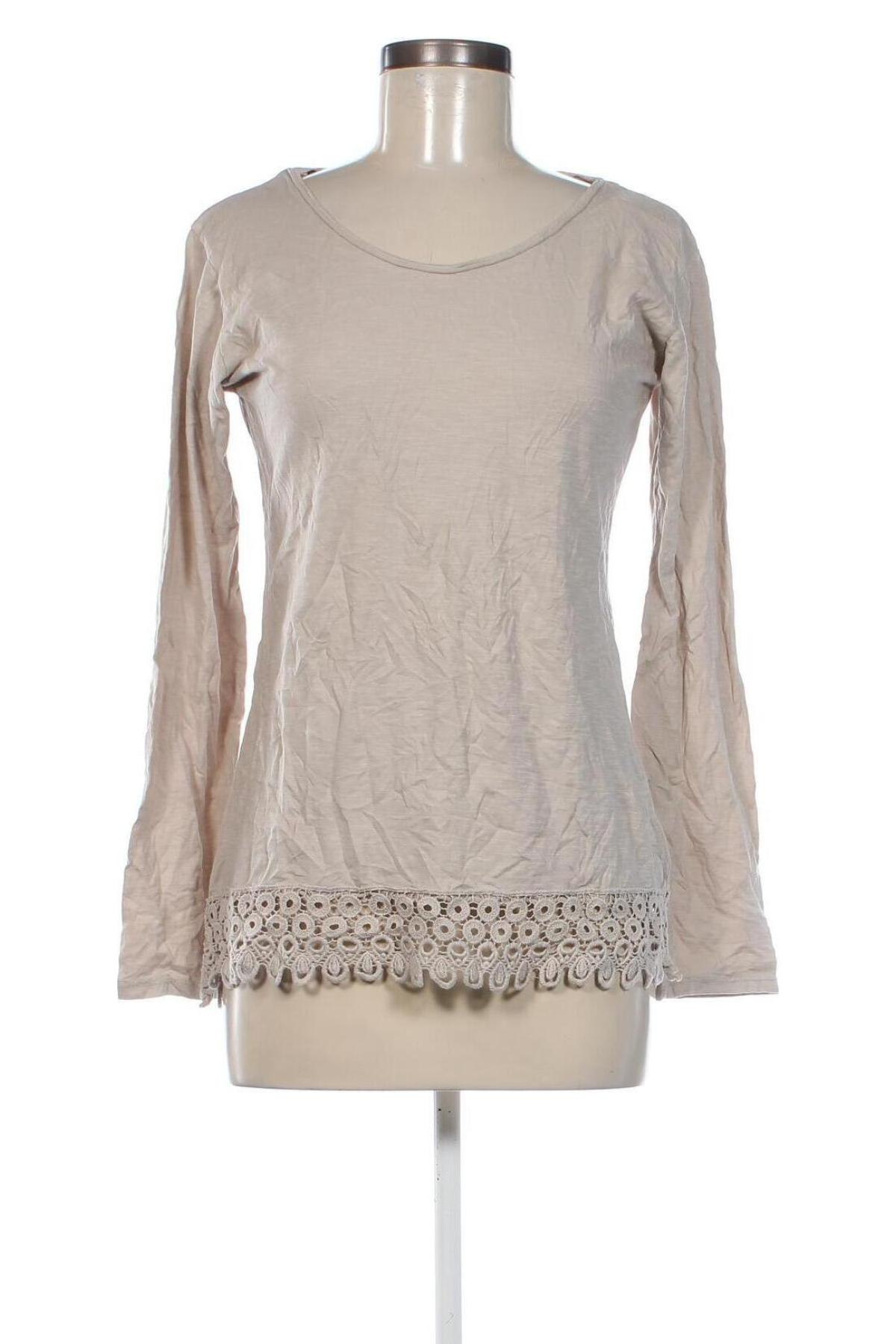 Damen Shirt, Größe L, Farbe Beige, Preis 3,99 €