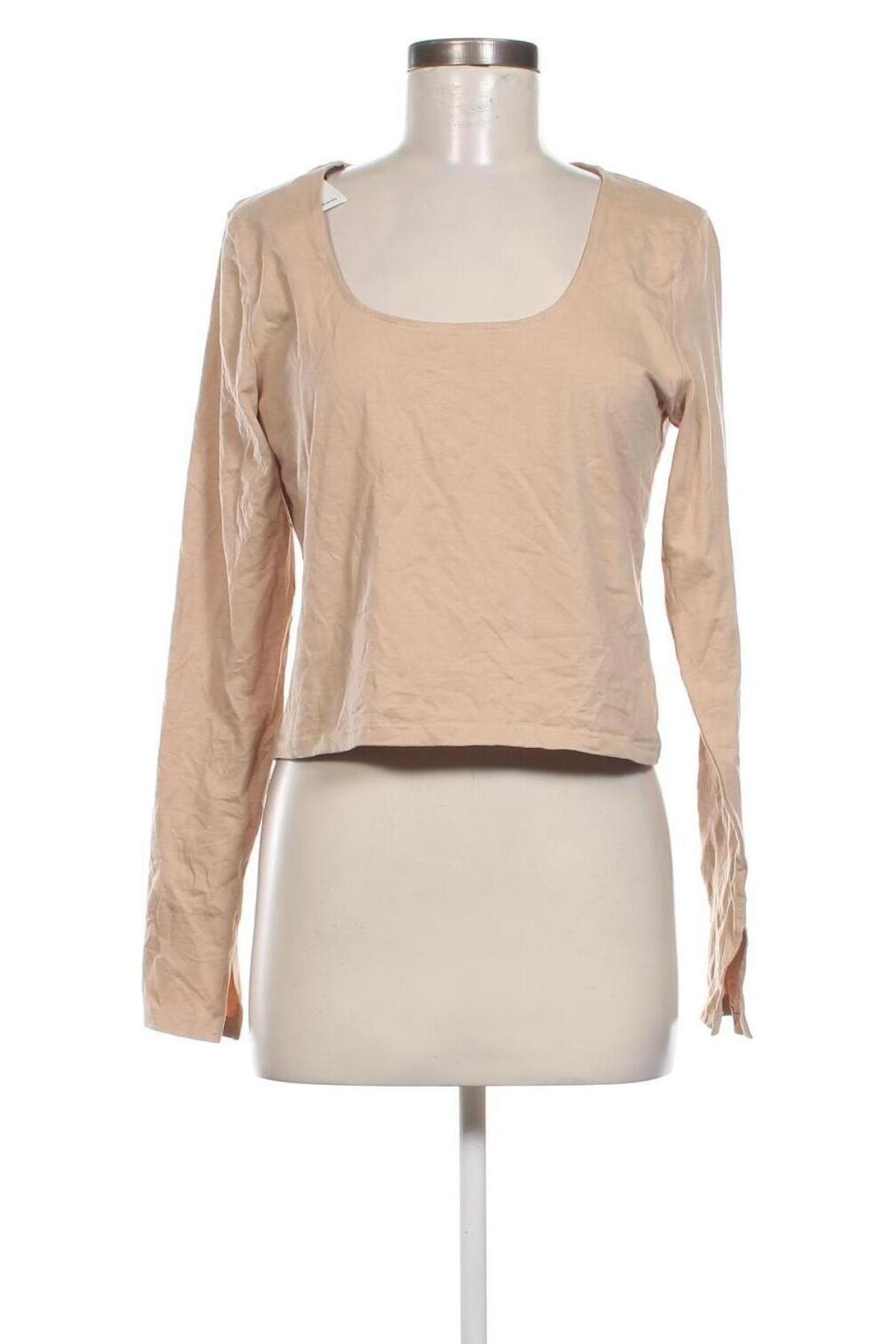 Damen Shirt, Größe M, Farbe Beige, Preis 3,99 €