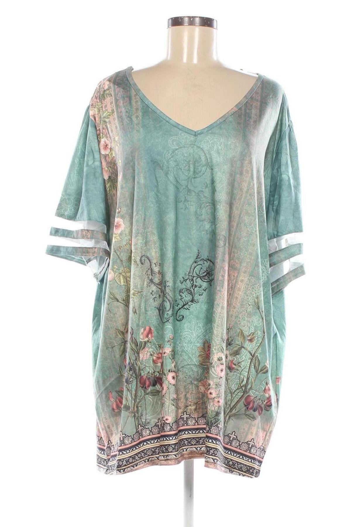 Damen Shirt, Größe 3XL, Farbe Mehrfarbig, Preis 8,99 €