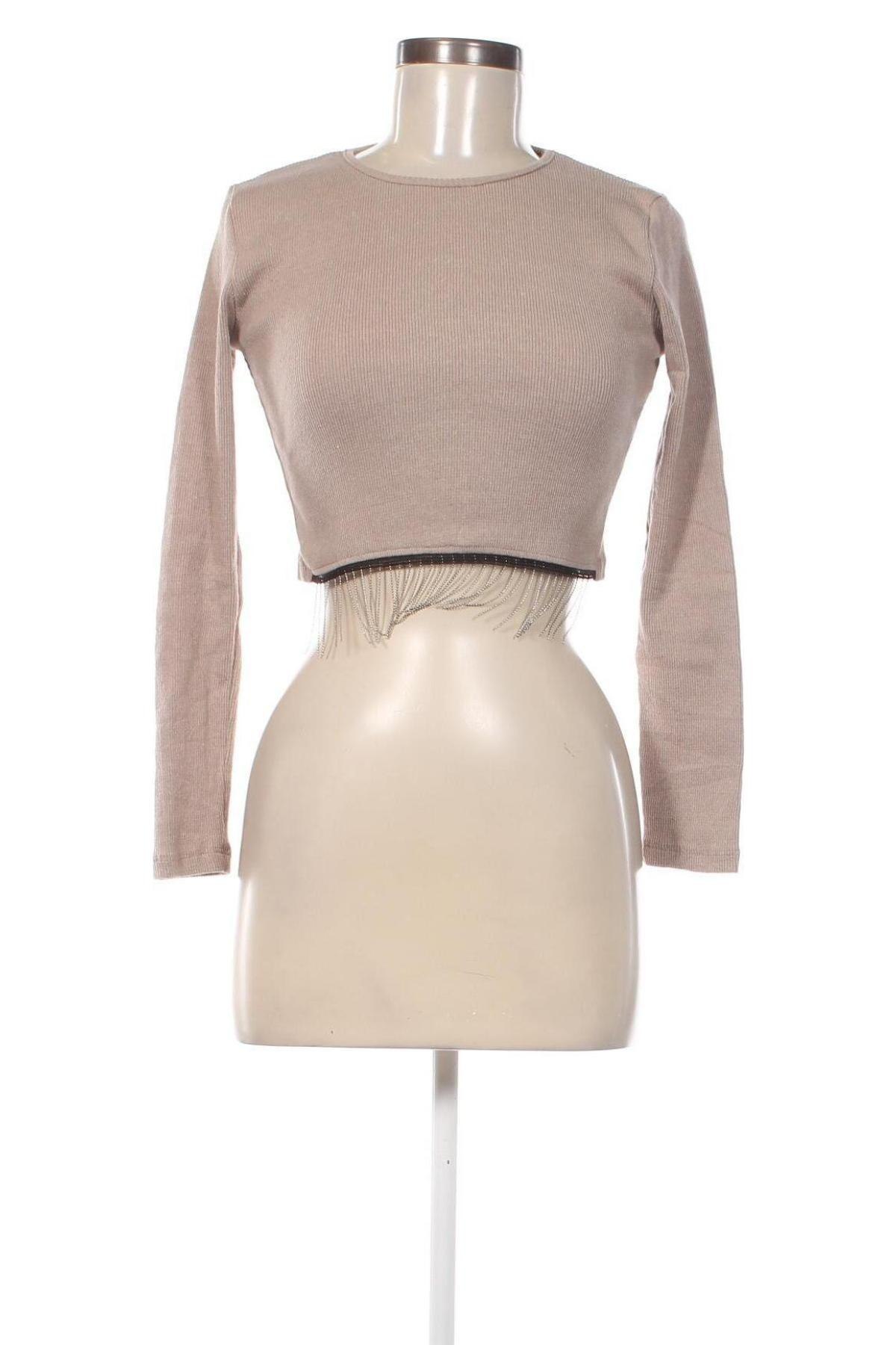 Damen Shirt, Größe M, Farbe Beige, Preis € 4,99