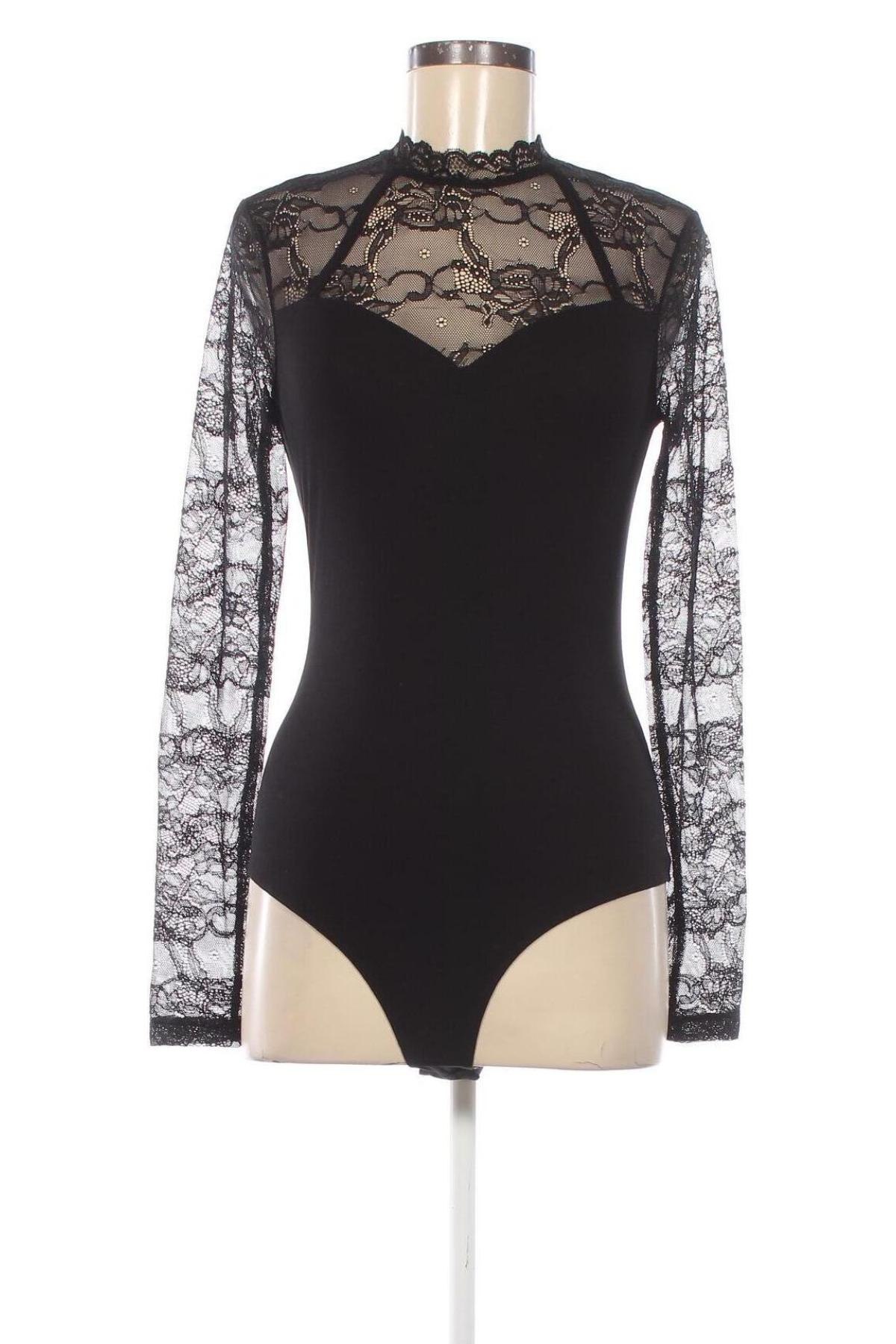 Bluză-body de damă. About You, Mărime M, Culoare Negru, Preț 53,99 Lei