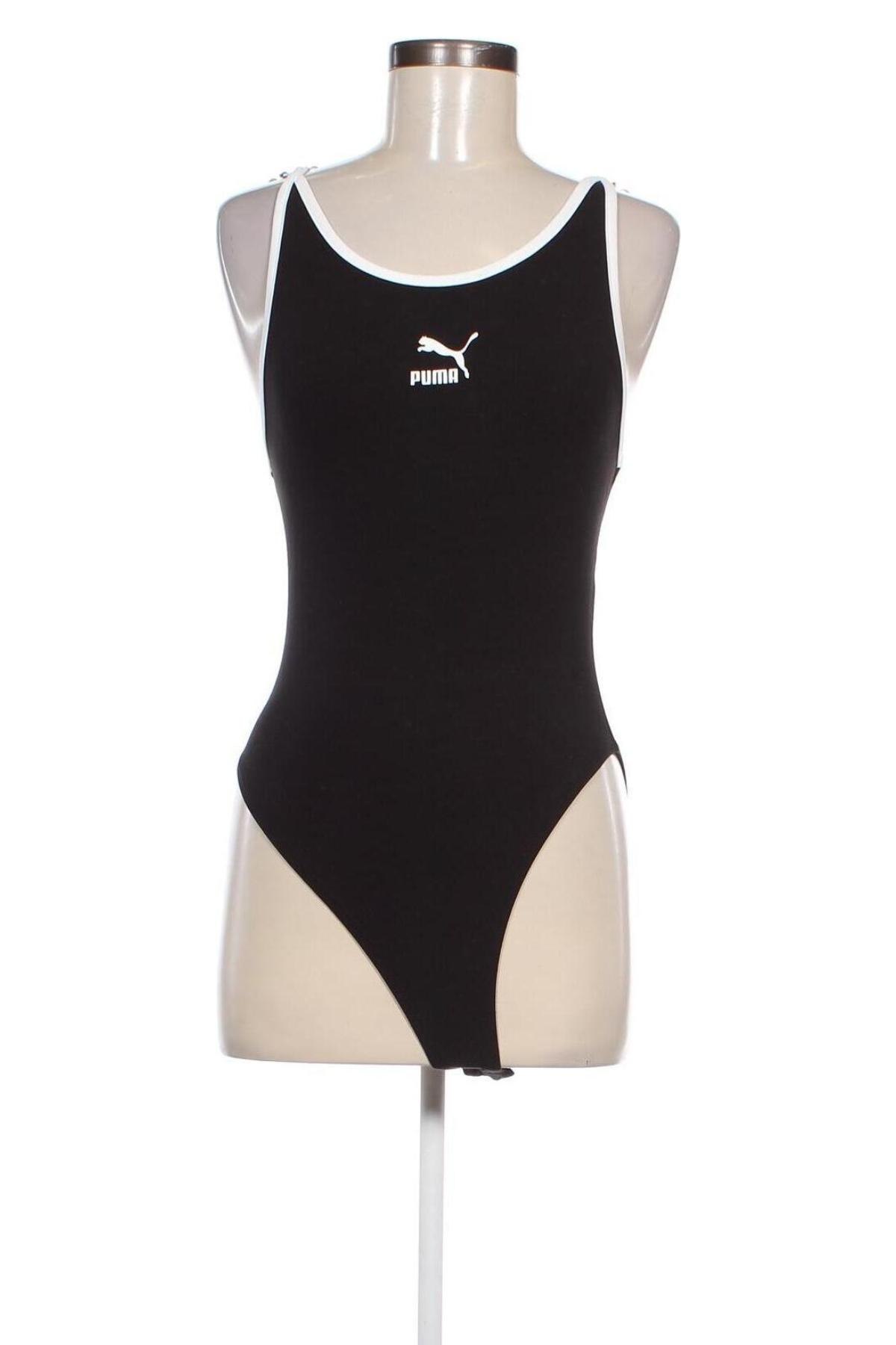 Bluză-body de damă. PUMA, Mărime S, Culoare Negru, Preț 65,99 Lei