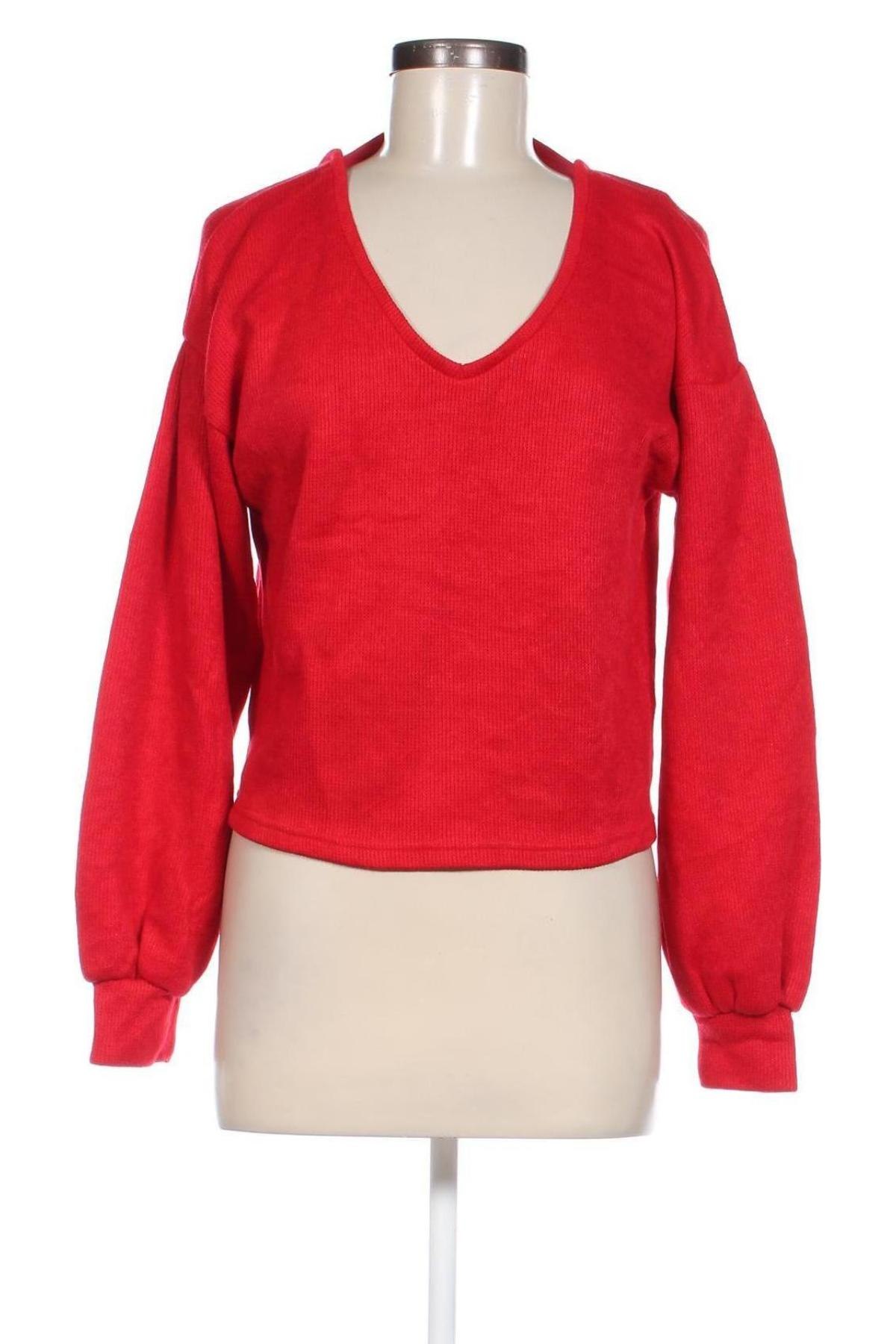 Damen Shirt Bershka, Größe M, Farbe Rot, Preis € 4,99