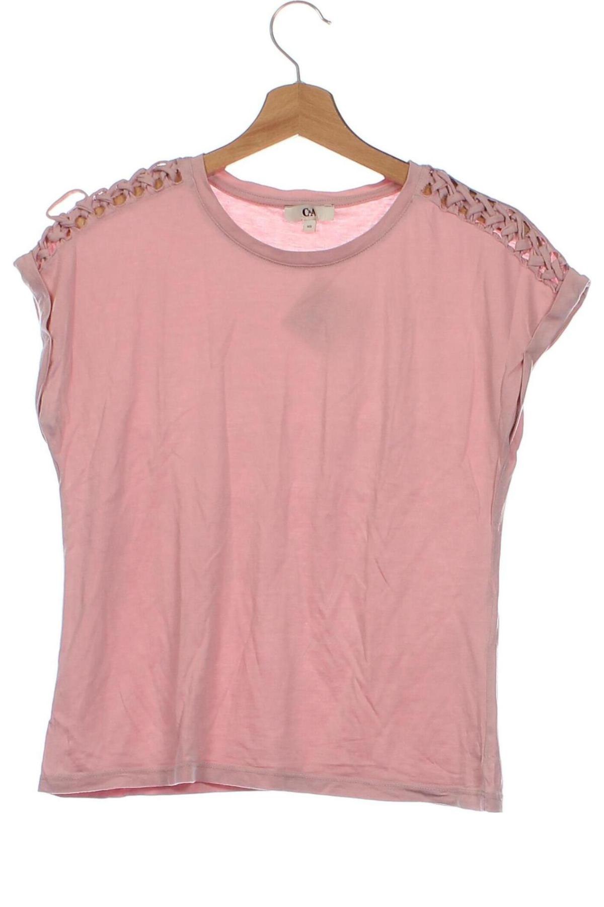 Damen Shirt C&A, Größe XS, Farbe Rosa, Preis 3,99 €