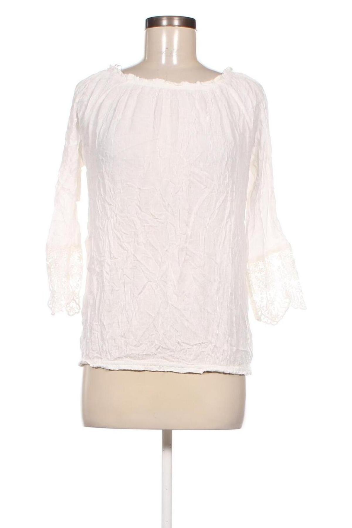 Damen Shirt Gina, Größe M, Farbe Weiß, Preis 4,49 €