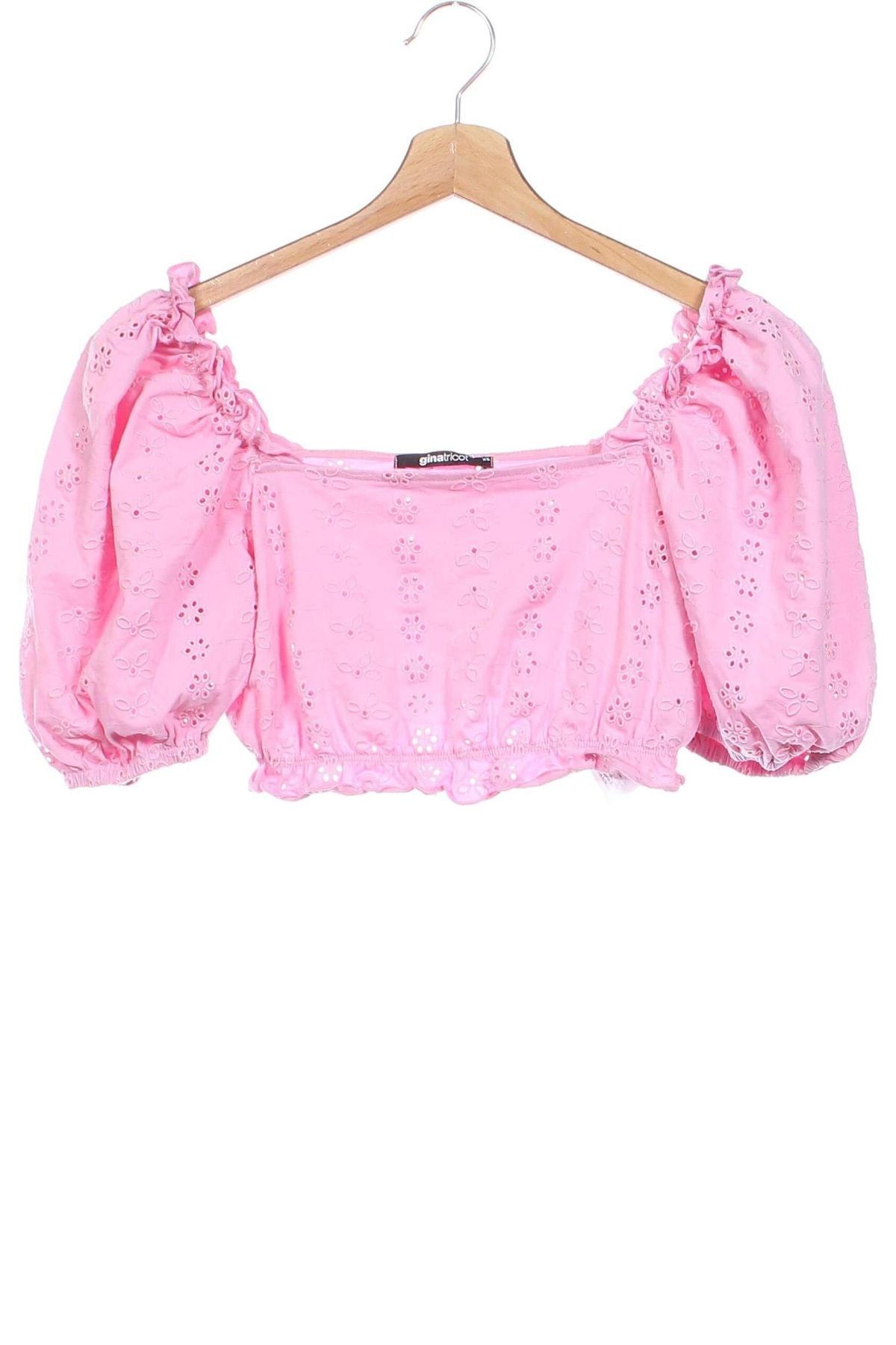 Damen Shirt Gina Tricot, Größe XS, Farbe Rosa, Preis € 5,99