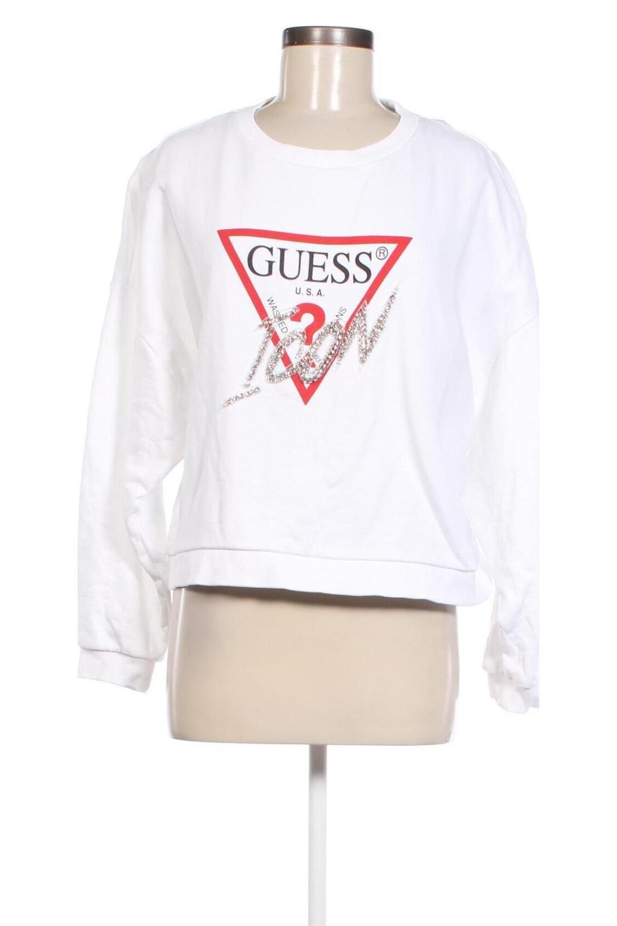 Damen Shirt Guess, Größe L, Farbe Weiß, Preis 22,99 €