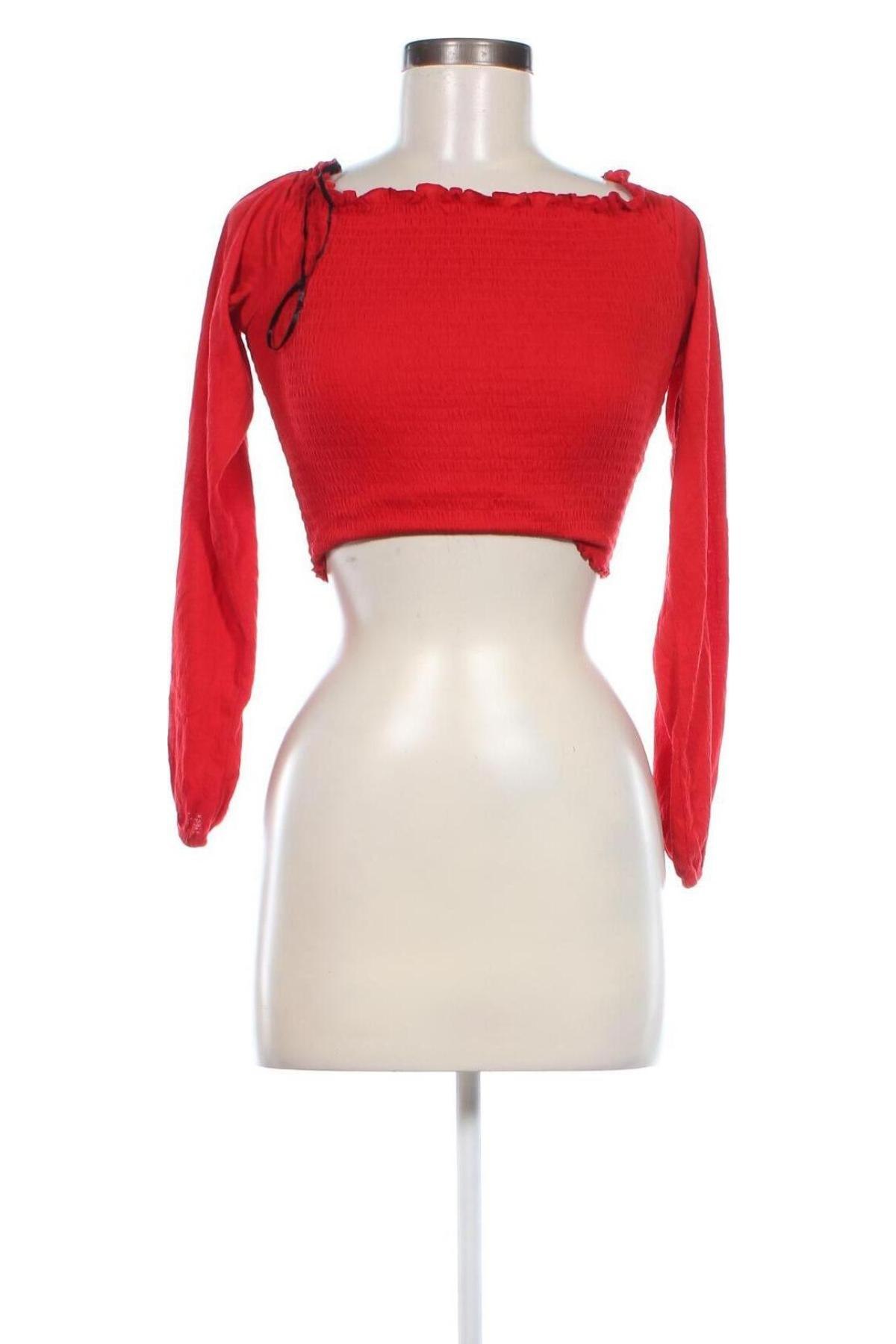 Damen Shirt H&M Divided, Größe S, Farbe Rot, Preis 3,99 €