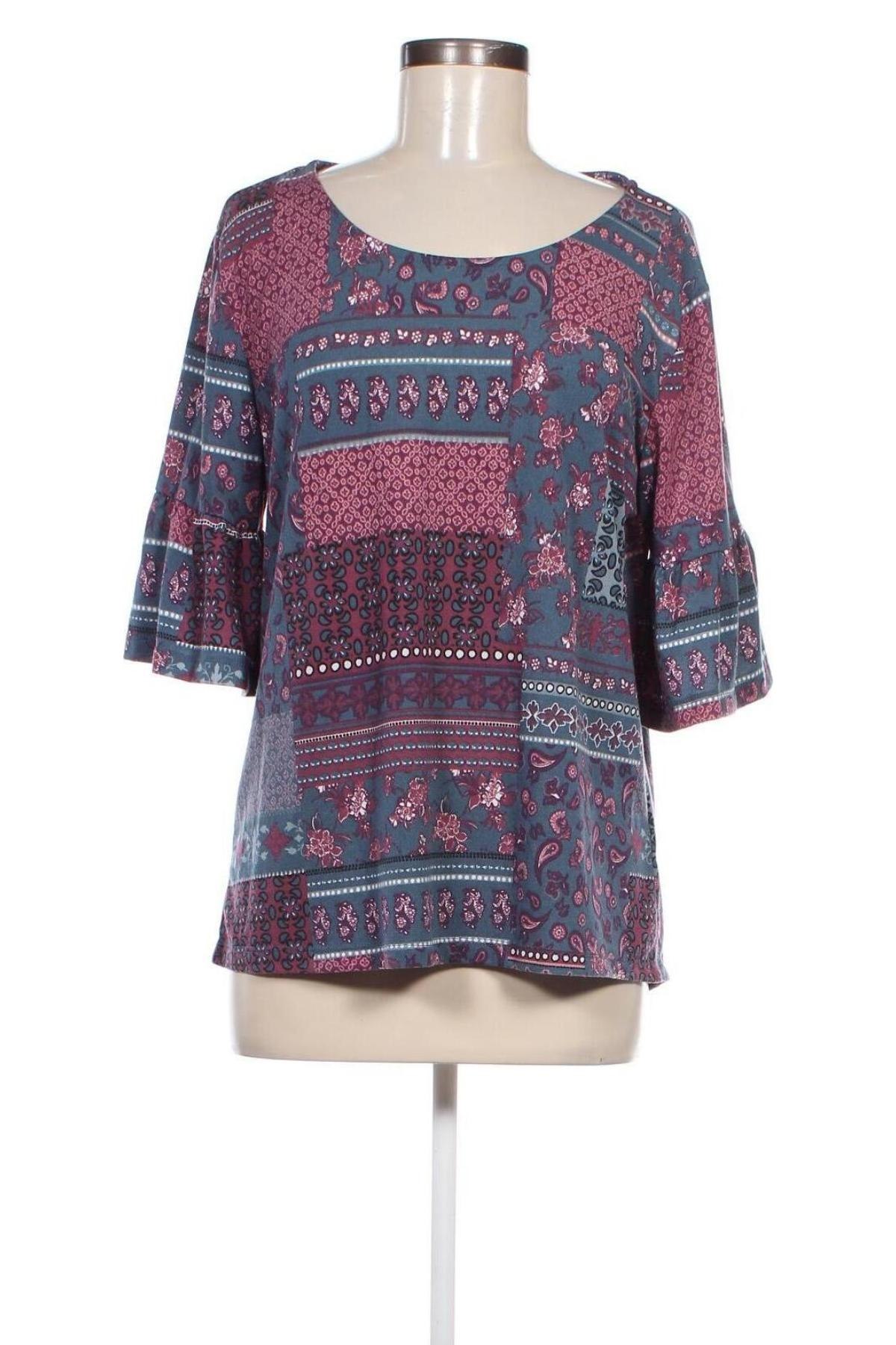 Damen Shirt Laura Torelli, Größe L, Farbe Mehrfarbig, Preis 3,99 €