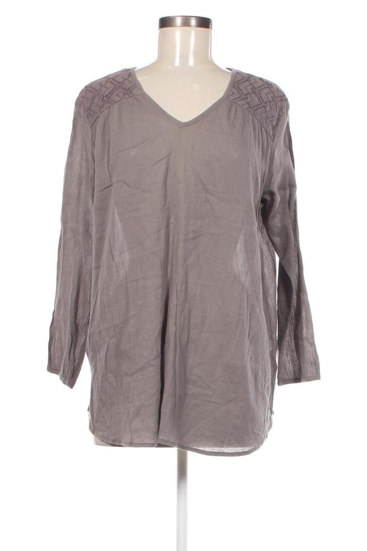 Damen Shirt Lindex, Größe L, Farbe Grau, Preis € 4,99