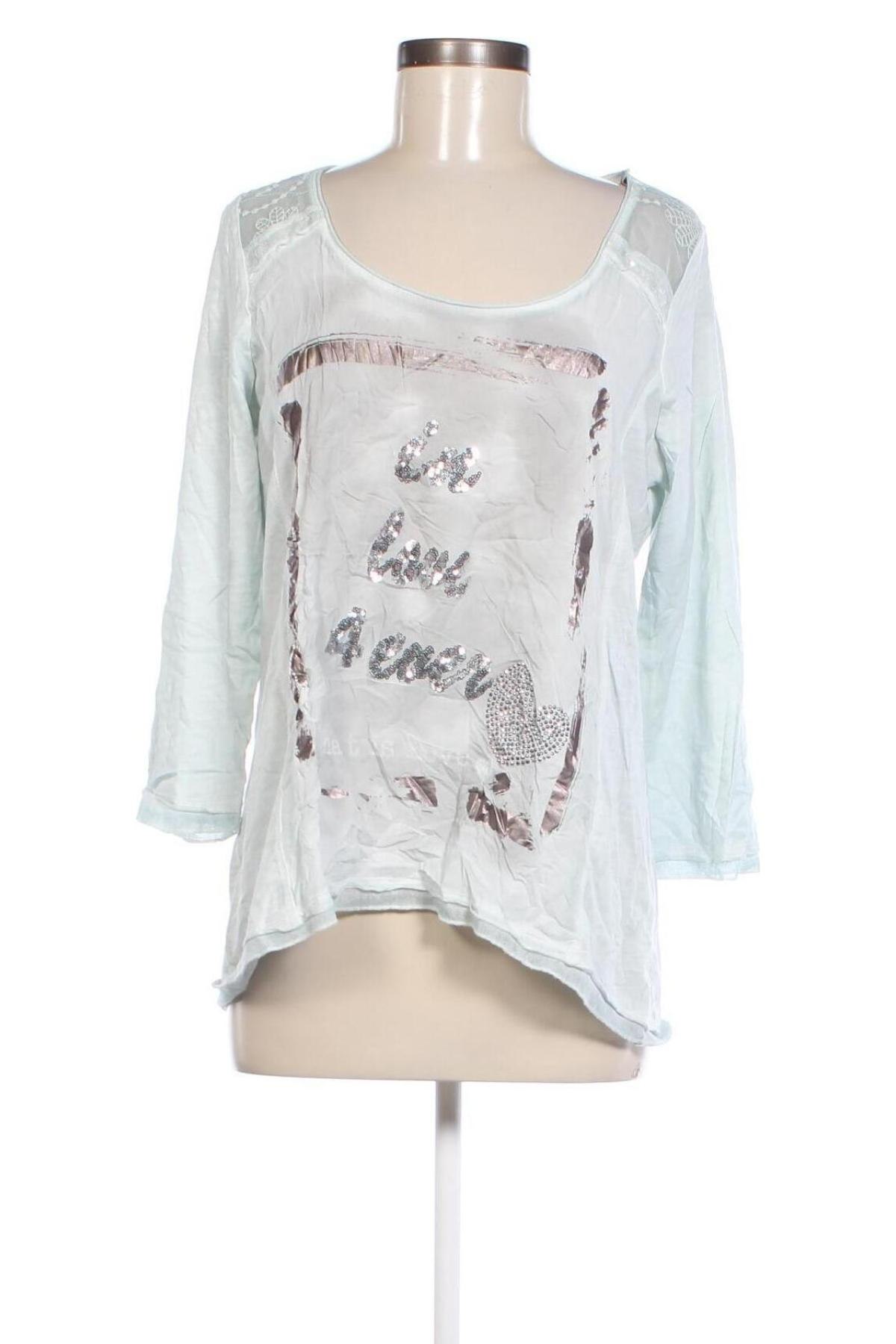 Damen Shirt Linea Tesini, Größe M, Farbe Grün, Preis € 3,99