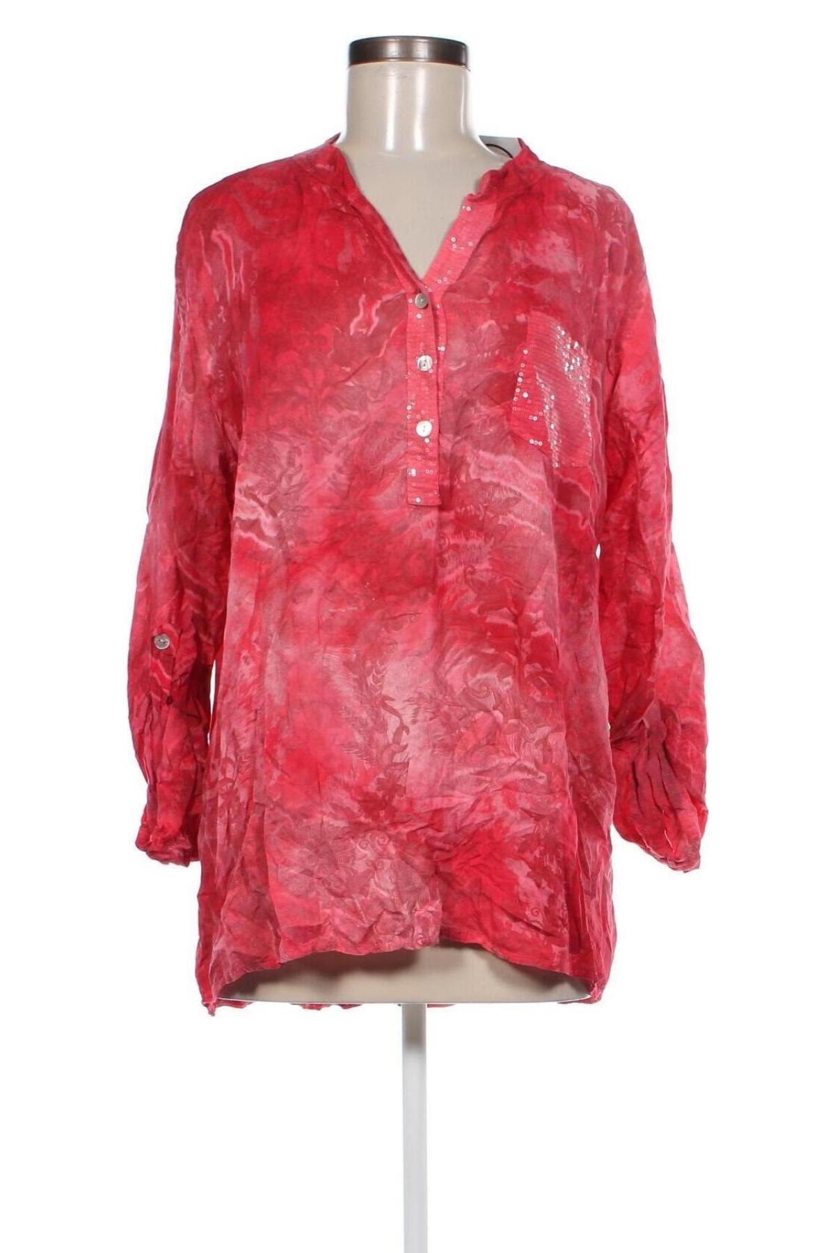 Damen Shirt Made In Italy, Größe M, Farbe Rot, Preis € 3,99