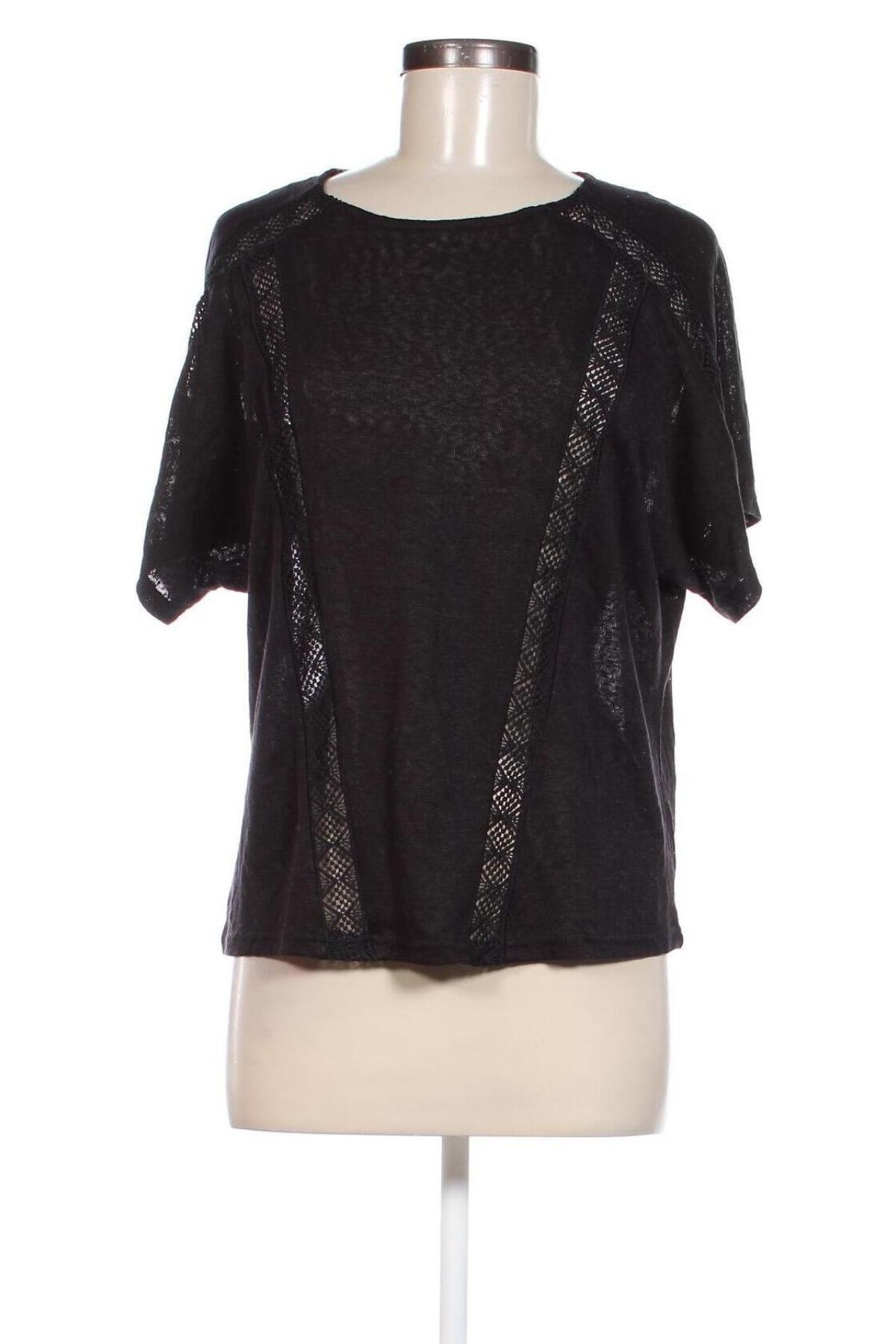 Damen Shirt Mango, Größe M, Farbe Schwarz, Preis 6,99 €