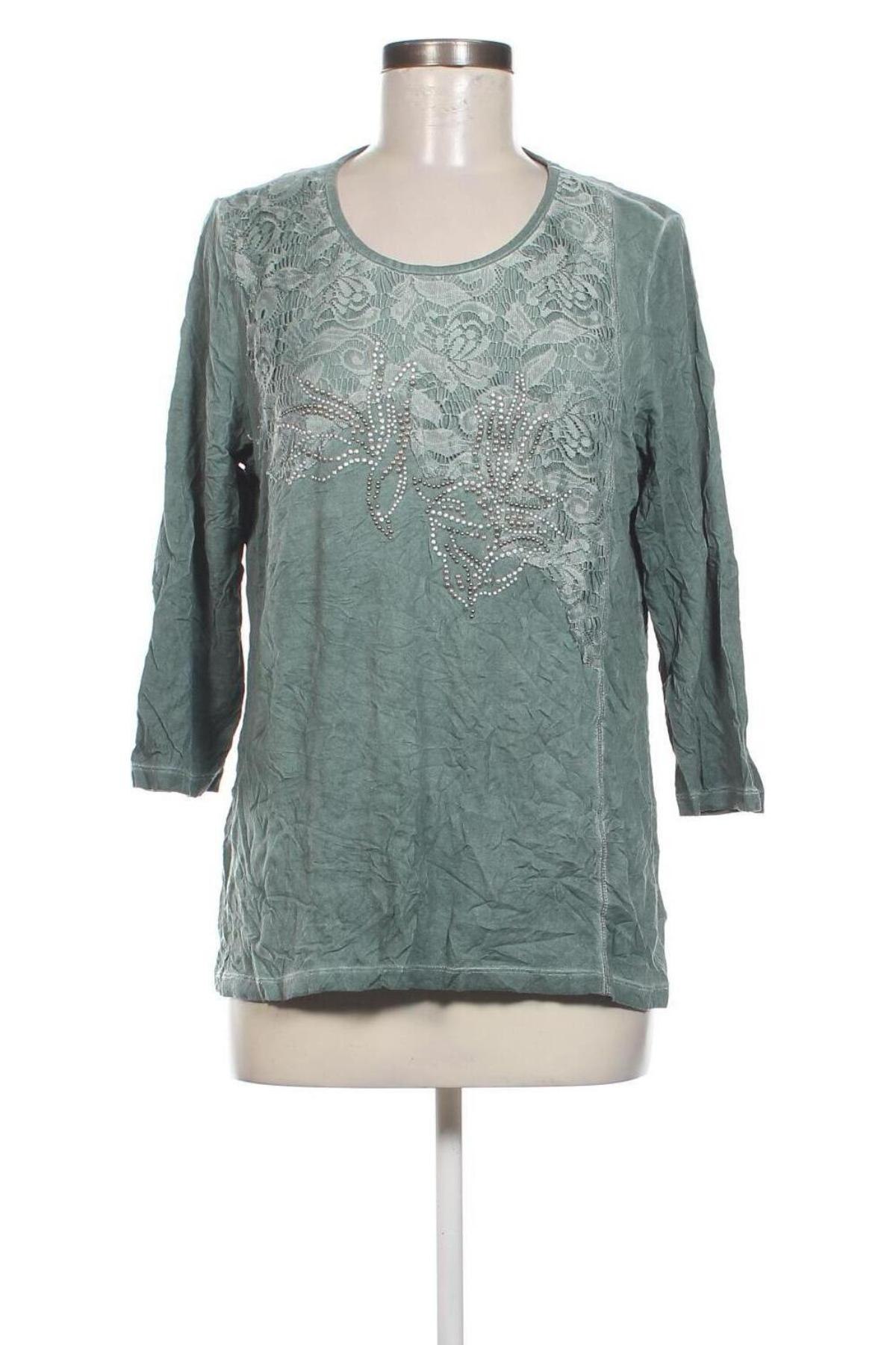 Damen Shirt Mona, Größe L, Farbe Grün, Preis € 4,99