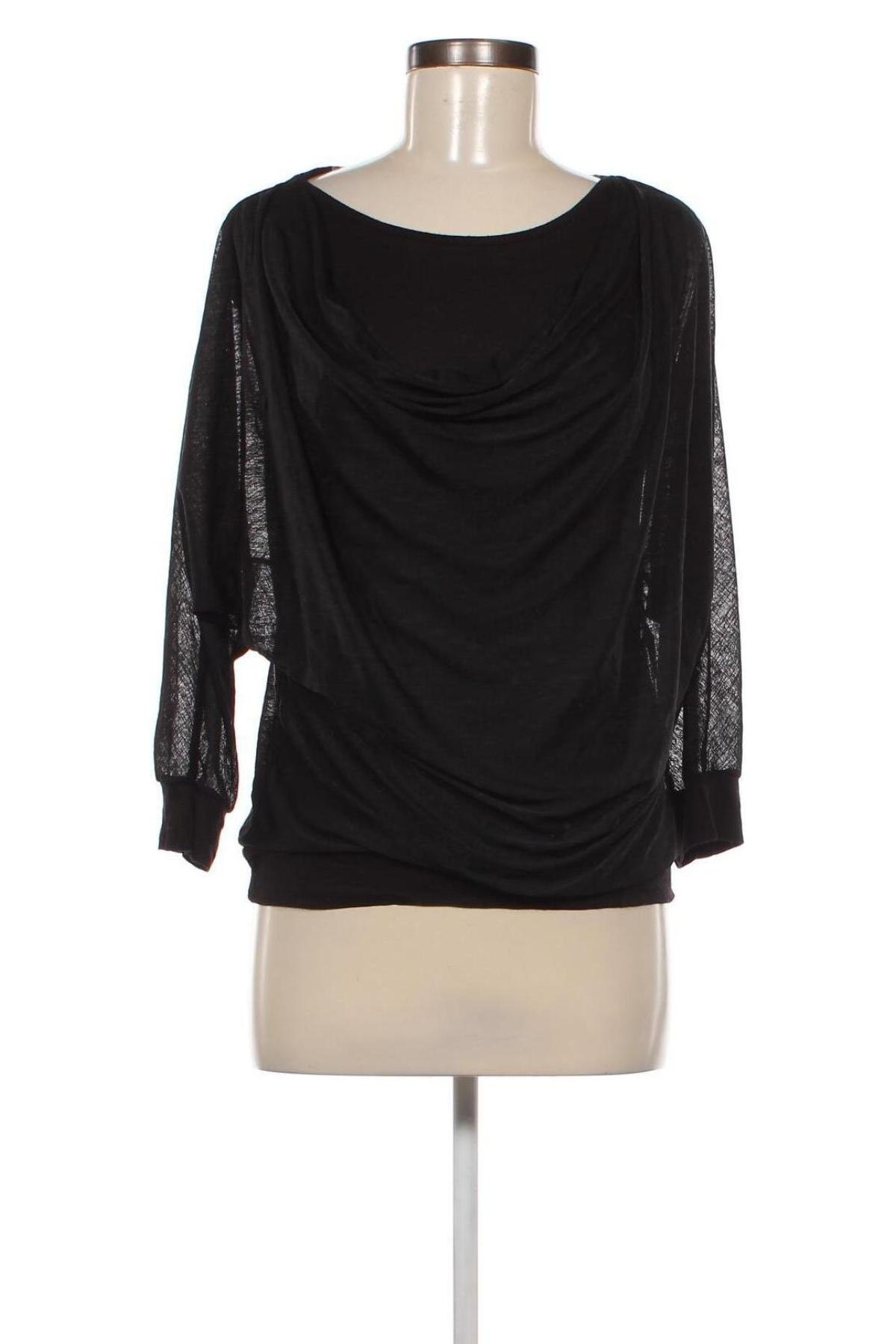 Damen Shirt Piazza Italia, Größe M, Farbe Schwarz, Preis 3,99 €