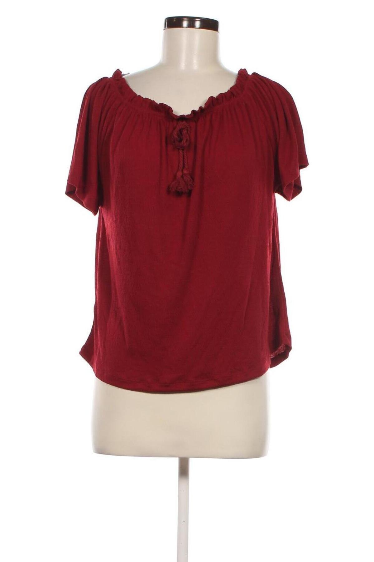 Damen Shirt Piazza Italia, Größe L, Farbe Rot, Preis 11,99 €