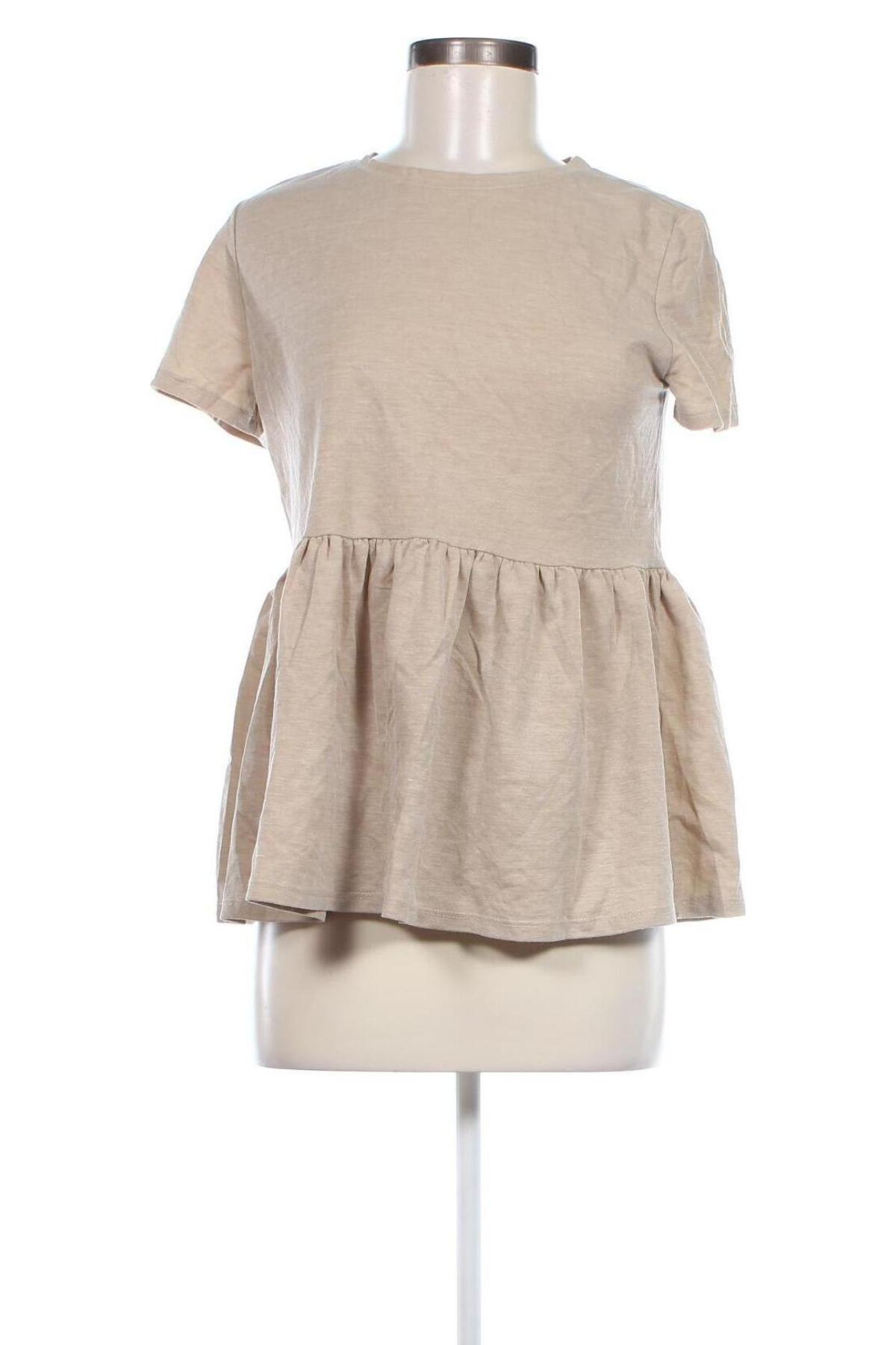 Damen Shirt Pull&Bear, Größe S, Farbe Beige, Preis 6,99 €