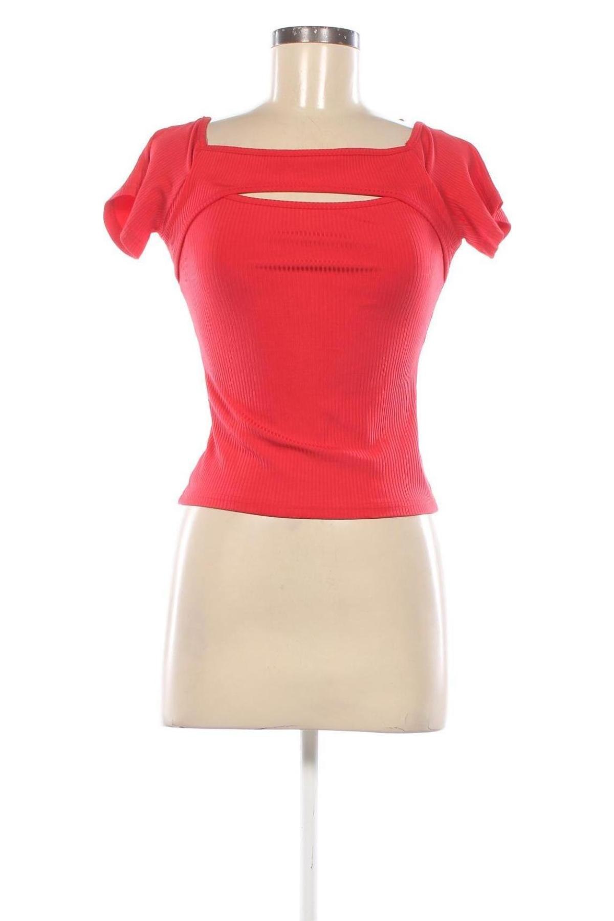 Damen Shirt SHEIN, Größe M, Farbe Rot, Preis 3,99 €