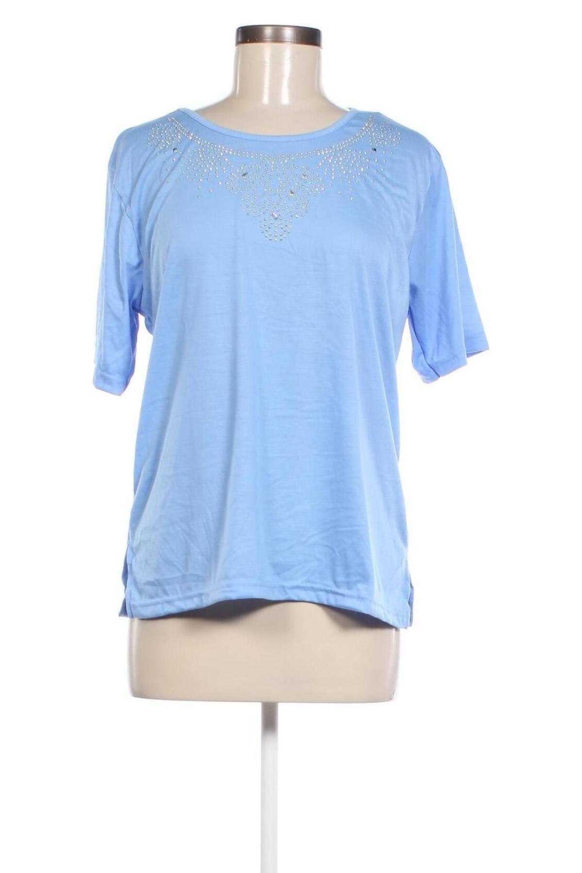 Damen Shirt Sonja Blank, Größe M, Farbe Blau, Preis € 6,99