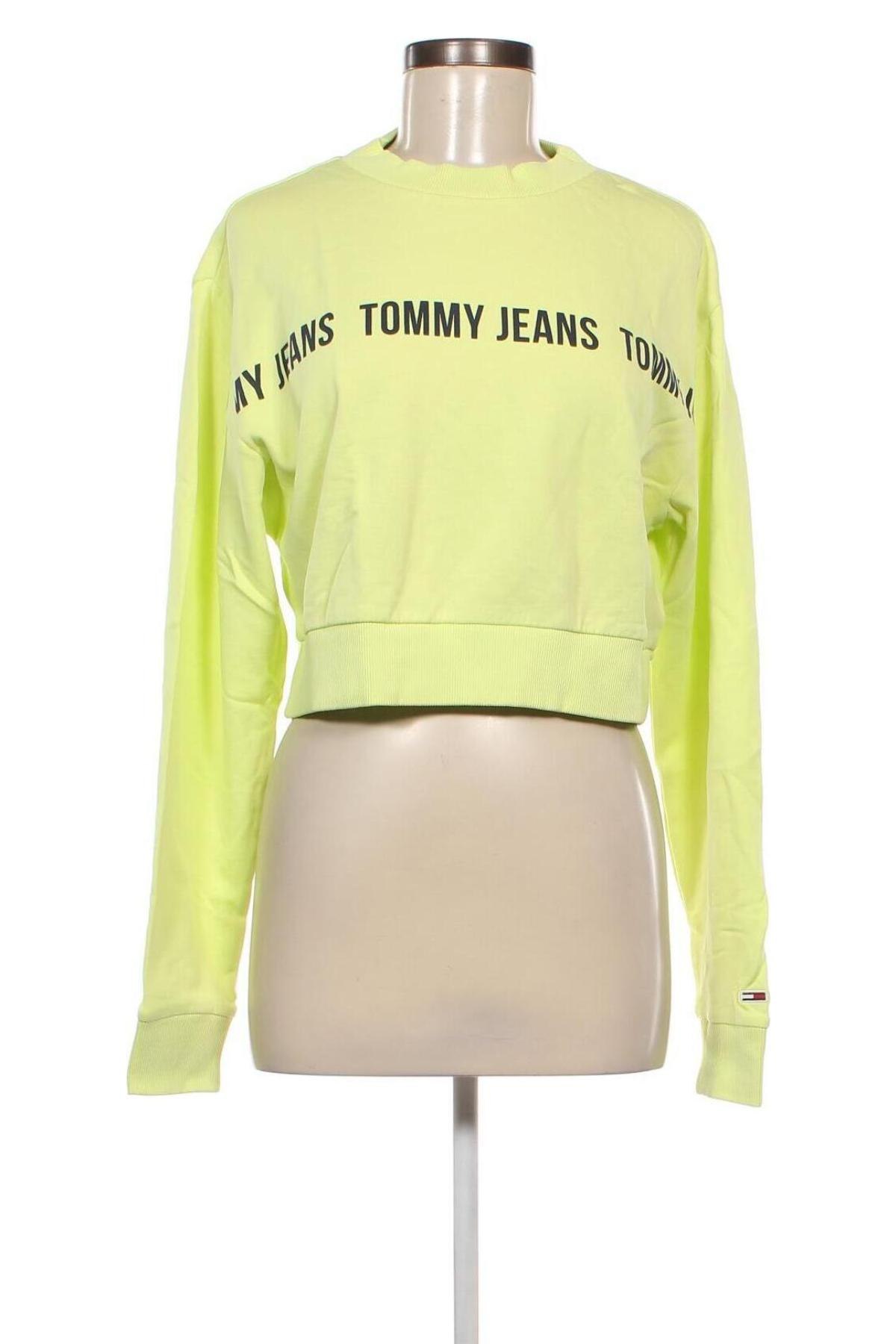 Damen Shirt Tommy Jeans, Größe L, Farbe Grün, Preis € 44,99