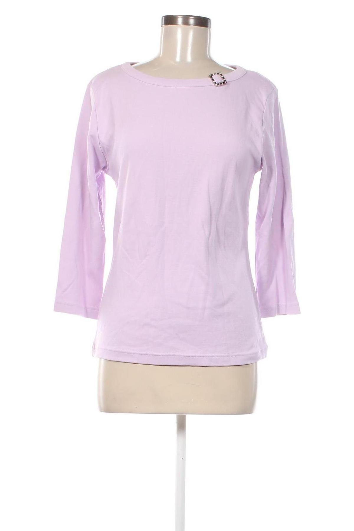 Damen Shirt Tutto, Größe L, Farbe Lila, Preis 3,99 €