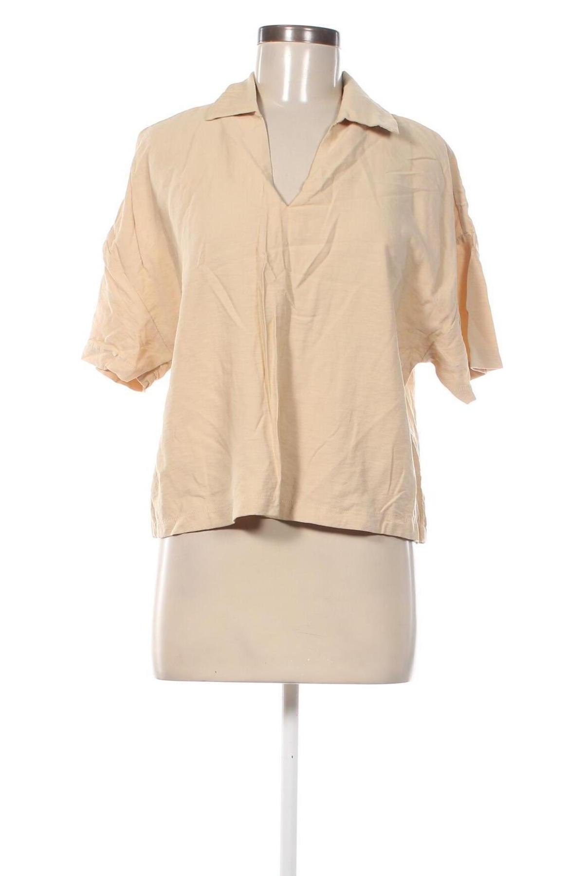 Damen Shirt Waikiki, Größe M, Farbe Beige, Preis € 2,99