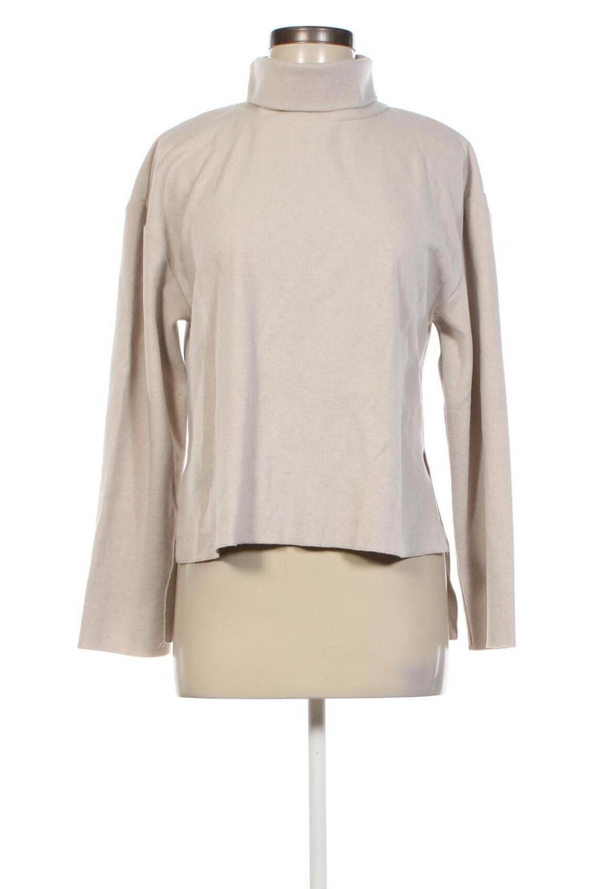 Damen Shirt Zara, Größe S, Farbe Beige, Preis 5,99 €