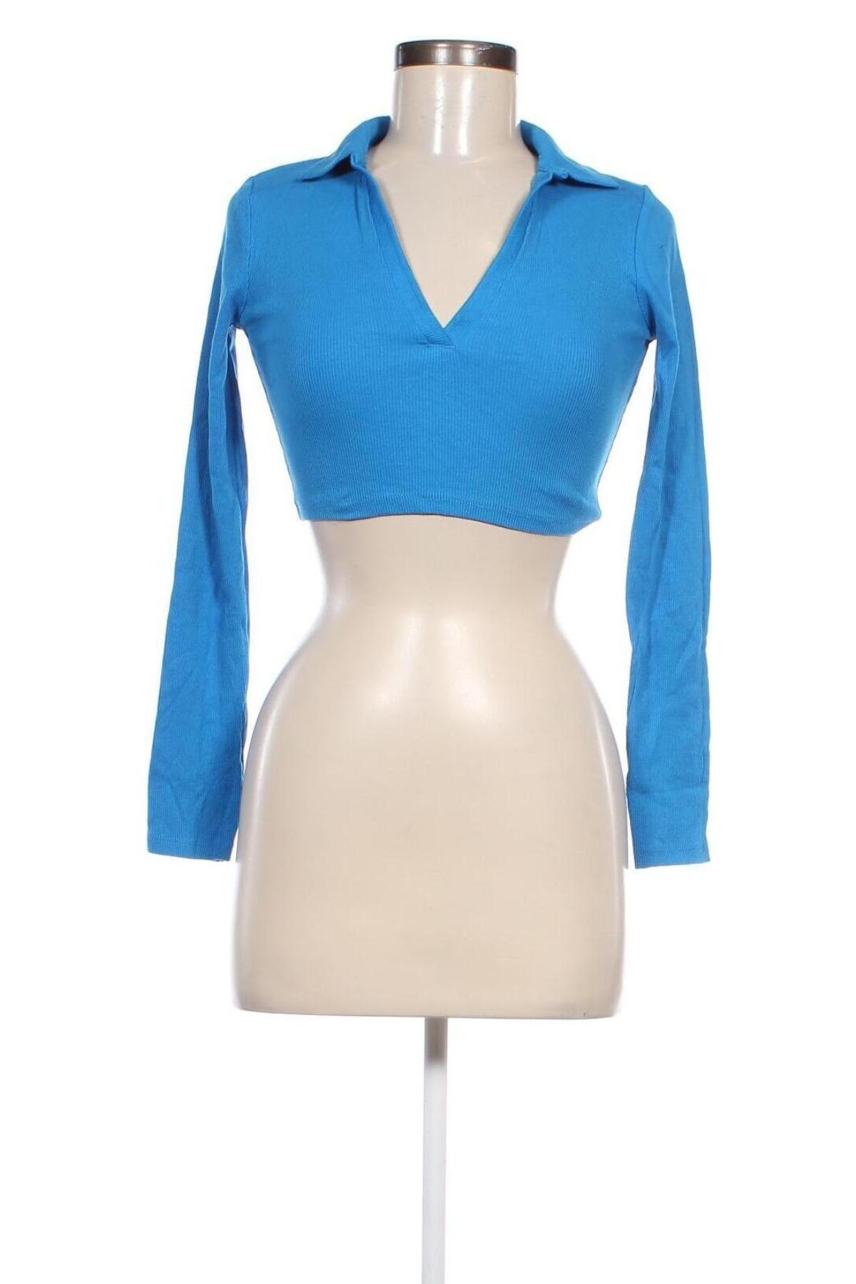 Damen Shirt Zara, Größe S, Farbe Blau, Preis 3,99 €