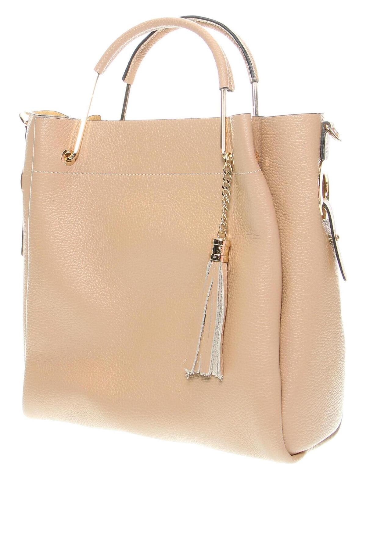 Damentasche Vera Pelle, Farbe Beige, Preis 18,47 €